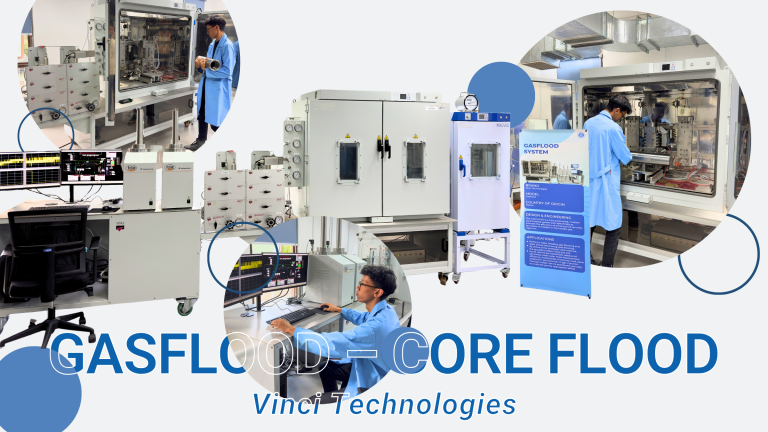 OGRINDO ITB and Lab EOR Purnomo Yusgiantoro collaboration using a Gas Flood Core Flooding system at Gedung Dato to research Enhanced Oil Recovery with CO₂, N₂, and WAG gas injection under high-pressure, high-temperature reservoir conditions.
