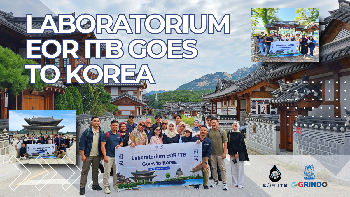 Tim Lab EOR ITB dalam kegiatan “Lab EOR ITB Goes to Korea” pada 10–15 September 2025, berpose bersama di berbagai destinasi wisata dan budaya Korea Selatan seperti Nami Island, Gyeongbokgung Palace, dan Namsan Seoul Tower. Perjalanan ini menjadi ajang mempererat kebersamaan tim dan menumbuhkan inspirasi baru dalam riset dan inovasi energi bersama OGRINDO ITB.
