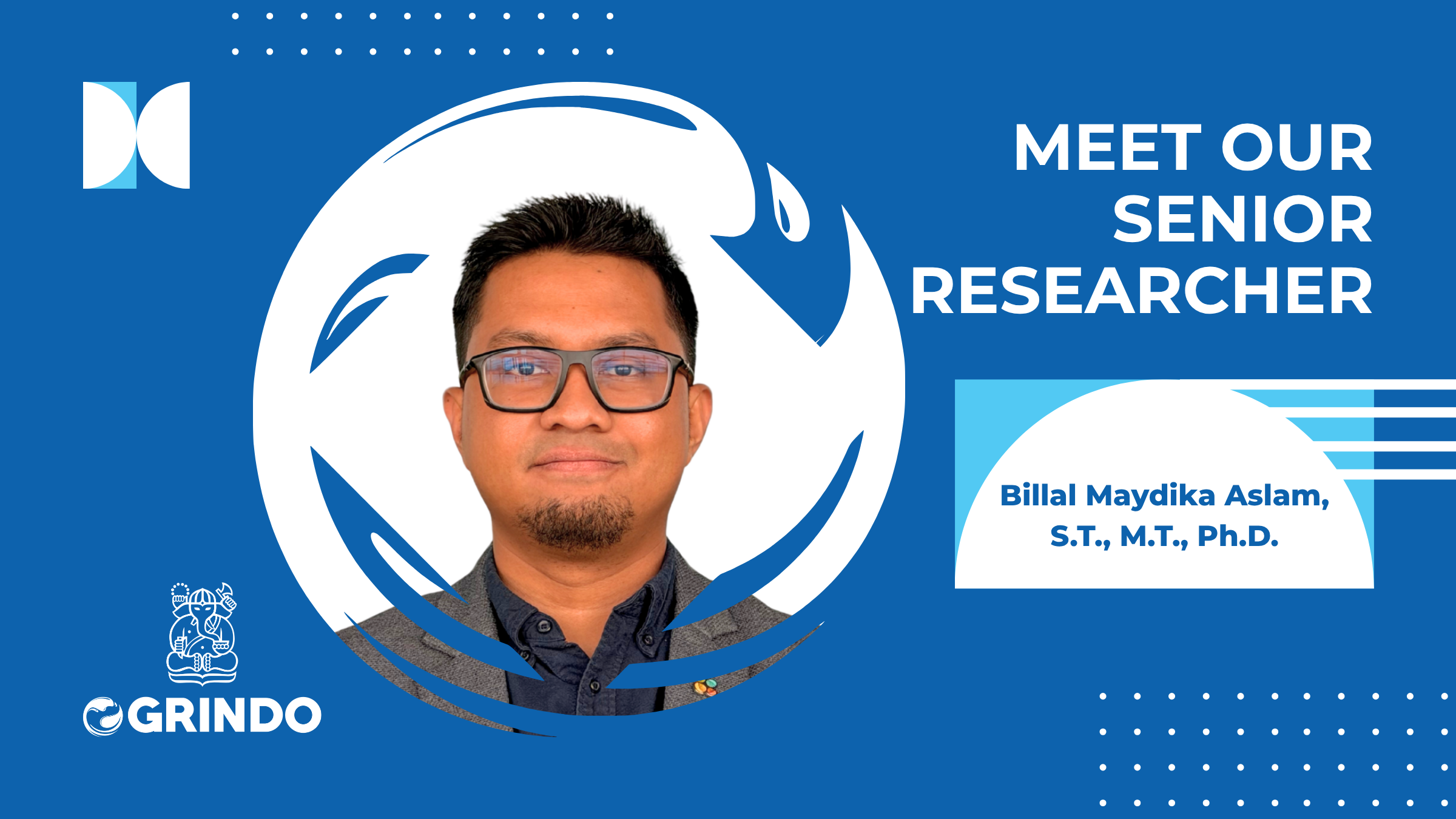 Billal Aslam, S.T., M.T., Ph.D., Senior Researcher OGRINDO ITB with expertise in reservoir simulation, numerical modeling, and data-driven reservoir analysis.